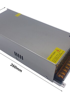 220V转24V 0-24v可调电源 交流转直流24V/27伏 S-800-24V开关电源