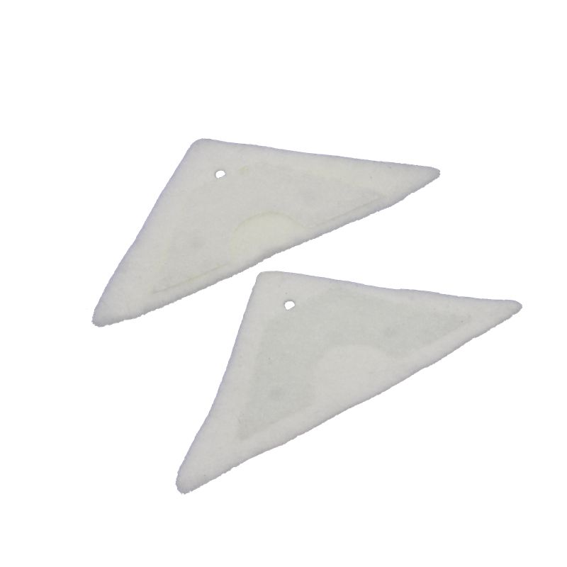 洁盟二代中空双面擦玻璃器带魔术贴百洁垫涂水布抹水布毛毡片配件