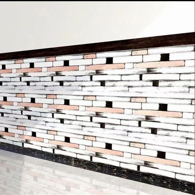 90厘米宽砖纹墙纸自粘壁纸店面专用仿砖墙贴防水防潮饭店餐馆装修