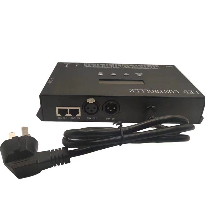 H807SA 麦爵士ARTNET控制器全彩灯条控制器 madrix八口512控制器