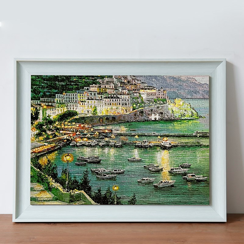 拼图框1000片欧式相框000片拼图相框DJP拼图框挂墙0片画框