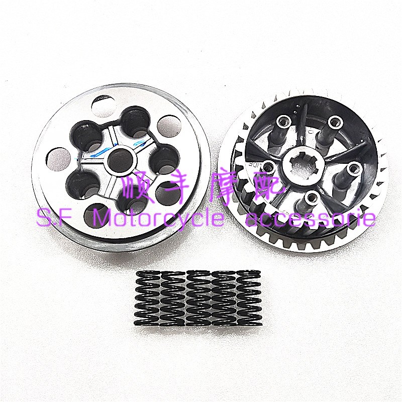 弯梁BJ1-10/10E/RFS1i离合器片木片摩擦片铁片大小鼓总成