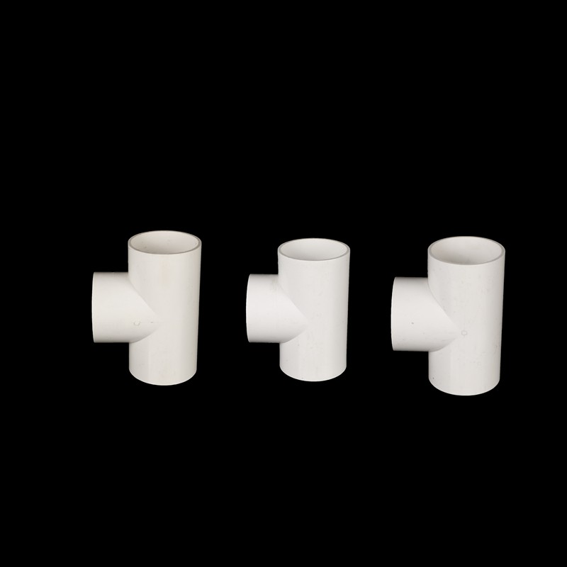 PC水管三通 等径三通接头 给水管塑料三通  2  75 9管