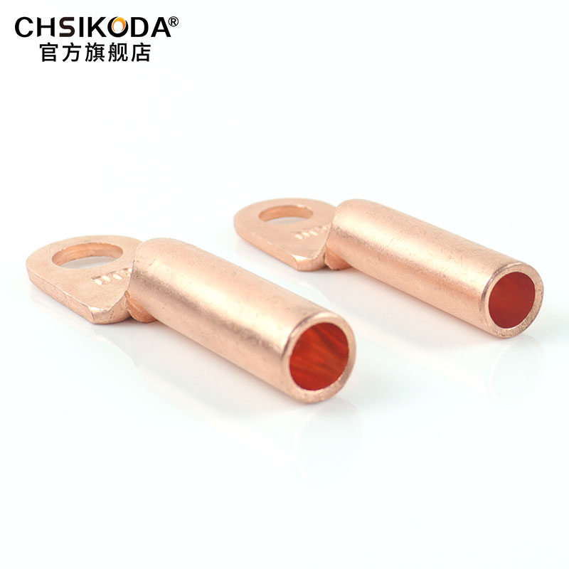 DT铜鼻子 16//35/70/95/120平方铜线耳接线端子国标电缆铜接头