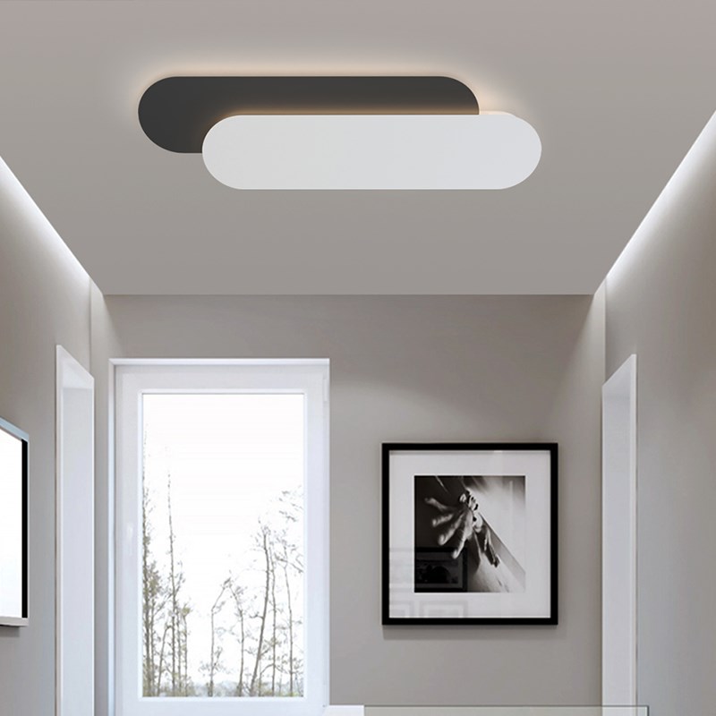 进门过道灯走廊灯门厅楼梯灯长条2023年新款阳台灯壁灯明装吸顶灯