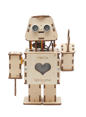 智能迎宾机器人duino发板学习编程创客电子di制作