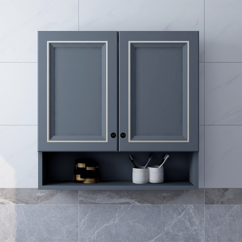 太空铝吊柜全铝墙壁柜防水卫生间收纳柜铝合金壁挂柜阳台柜定制