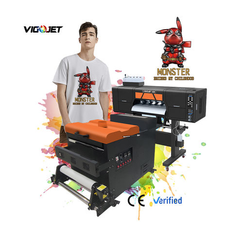 跨境双头白墨烫画机3200百诚-VIGOJET 60cm烫画机24英寸dtf 数码