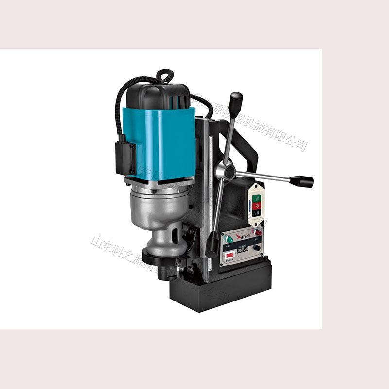 手提式磁铁电钻 桥梁建筑钢铁工件表面钻削机 小型电动钻攻一体机