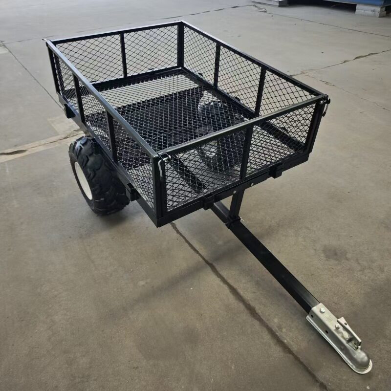 atv拖车网状车斗大型拖车9.50-8