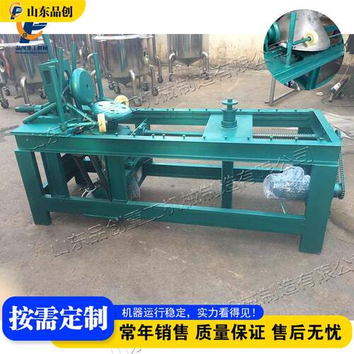 啤酒罐锥形封头设备 筒体罐体封头旋边机 Head Flanging Machine