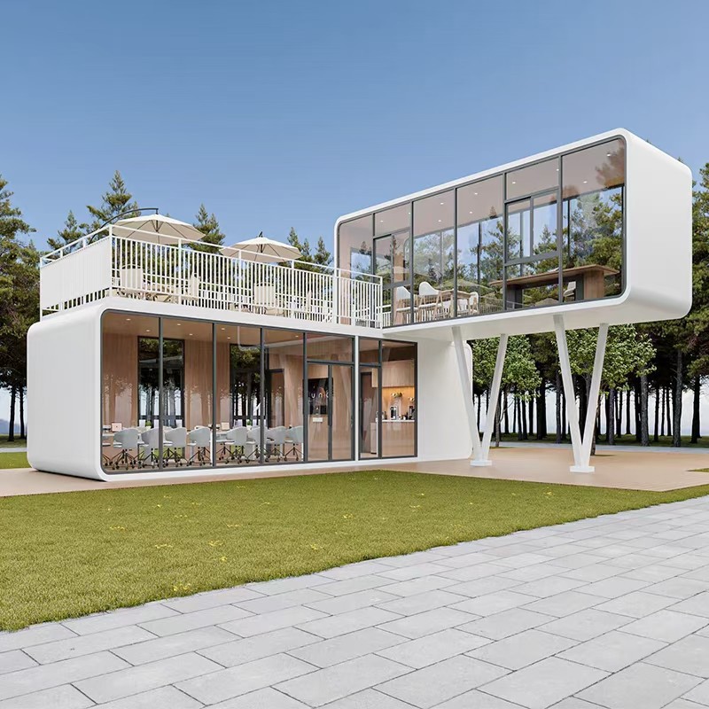 户外移动智能办公室会议室苹果舱景区民宿星空房创意苹果舱厂家