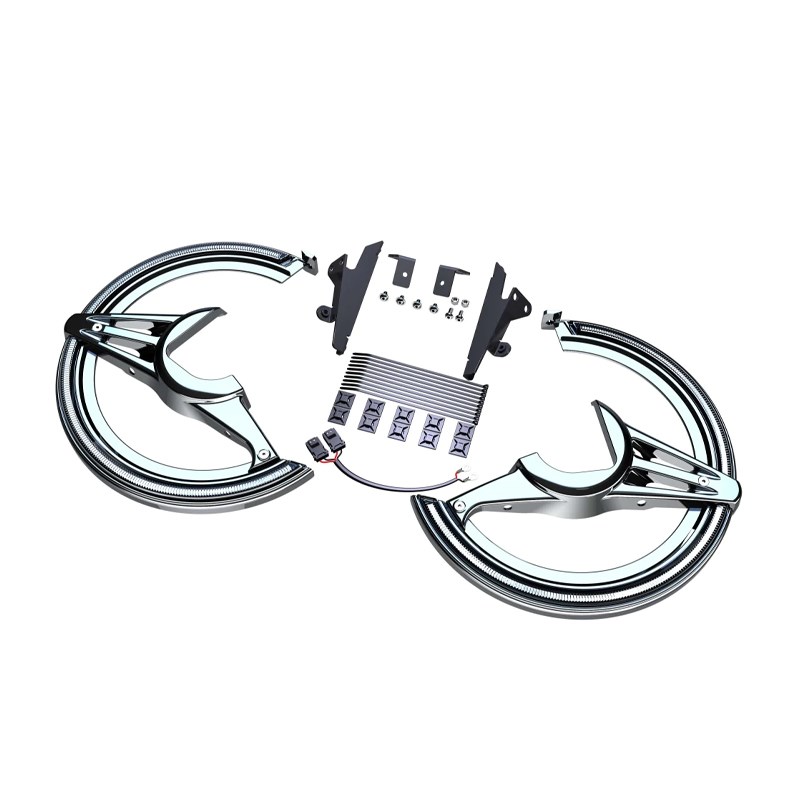 金翼GL10车身装饰灯进气口灯雾灯前叉轮毂灯边箱尾箱刹车灯