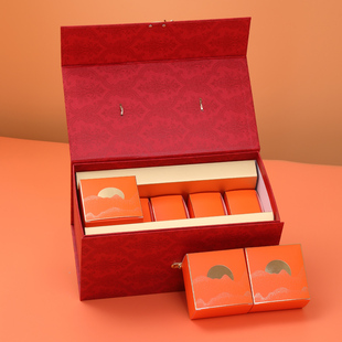 中秋节礼盒包装盒档层粒蛋黄酥流心空盒子定制