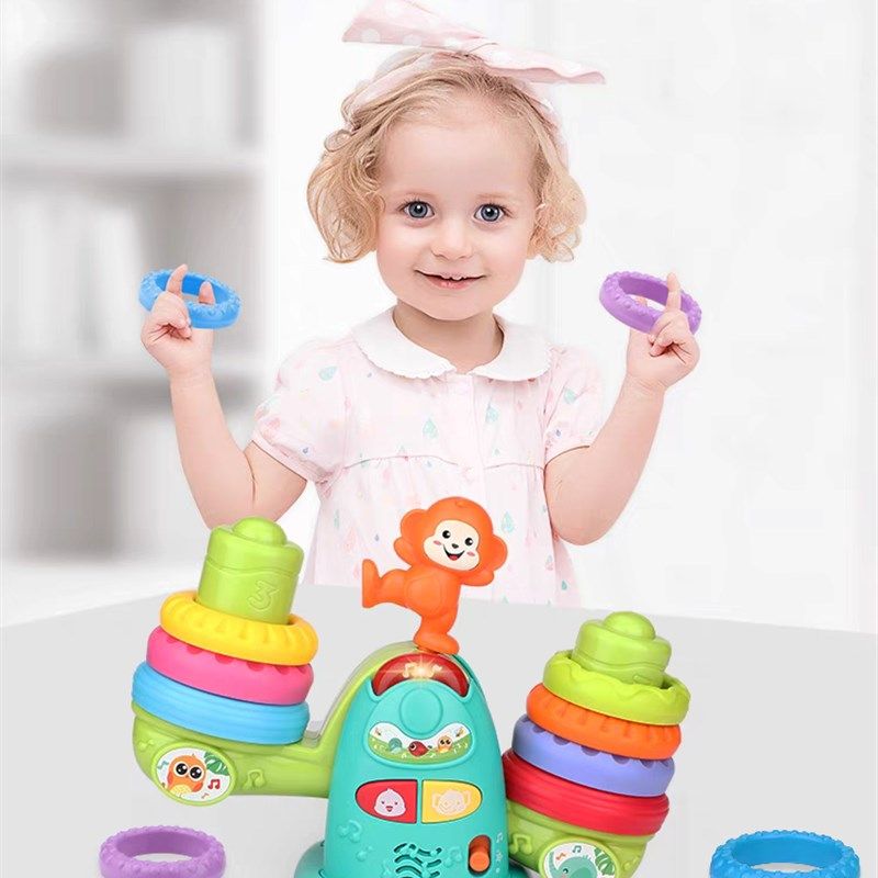 亲多贝平衡圈叠叠圈塔个月儿童益智岁早教音乐杯,玩具/童车/益智/积木/模型,叠叠圈/叠套玩具,淘宝优惠券,粉丝福利购,淘宝优惠卷