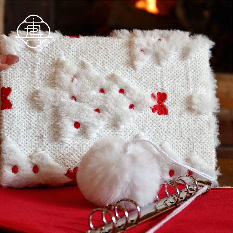 真我 雪绒蝴蝶结 毛绒刺绣爱手工布书衣日记本笔记本手帐本,文具电教/文化用品/商务用品,手帐/日程本/计划本,淘宝优惠券,粉丝福利购,淘宝优惠卷