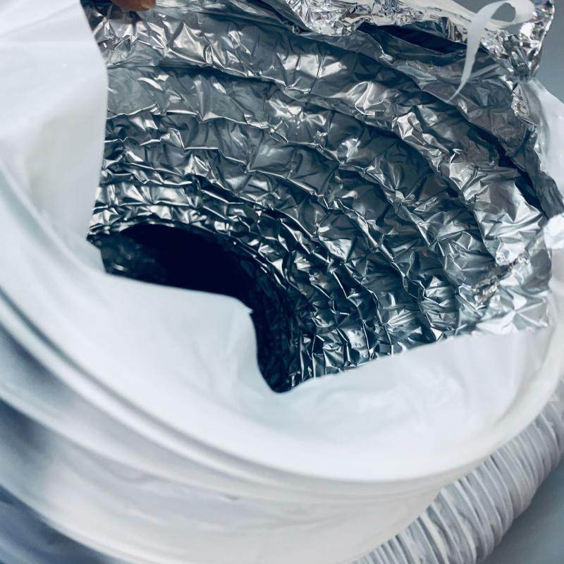 200mmPVC铝箔复合管通风管/排风管/钢丝软管/空调风管油烟管8寸CM