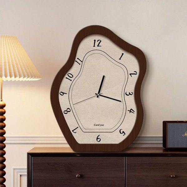 ??中古风复古桌面时钟创意座钟2025新款玄关钟表挂墙客厅玄关摆件,家居饰品,台钟/闹钟,淘宝优惠券,粉丝福利购,淘宝优惠卷