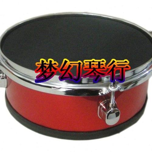 【冲冠】【哑鼓垫】哑鼓-静音鼓 -练习鼓10英寸 网皮练习鼓
