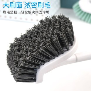 刷子卫生间刷地浴室清洁硬毛长柄地板刷洗手间台面无死角缝隙刷