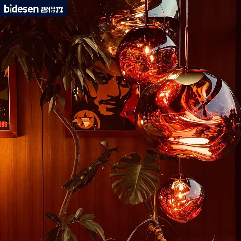 意大利火山熔岩吊灯设计师创意个性餐厅吧台服装店咖啡厅装饰吊灯