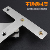 平角片角码 不锈钢角码 加固90度直角固定块连接件铁片万能连接码