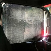 货车遮阳板防晒铝箔吸盘式 玻璃侧窗车窗神器隔热挡半挂卡车太阳挡