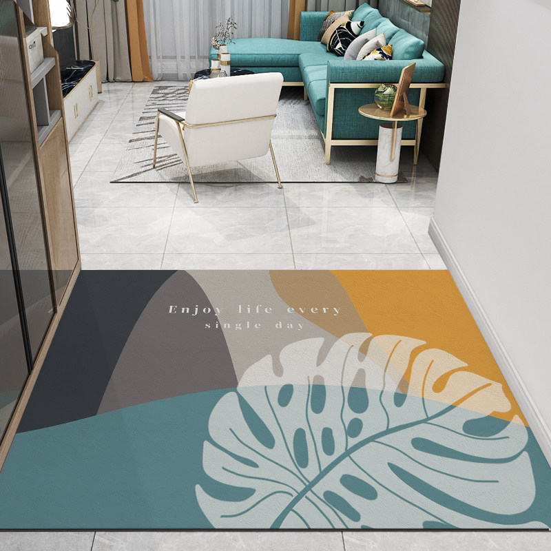 地垫入户门垫进门PVC可擦门口脚垫免洗地毯大门皮革蹭土垫子可裁,居家布艺,家用脚垫,淘宝优惠券,粉丝福利购,淘宝优惠卷