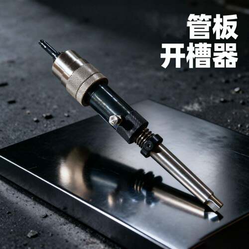 管板孔开槽器 双槽扣槽刀 25-8-3-6-3挖槽器 冷凝器维修用开槽器