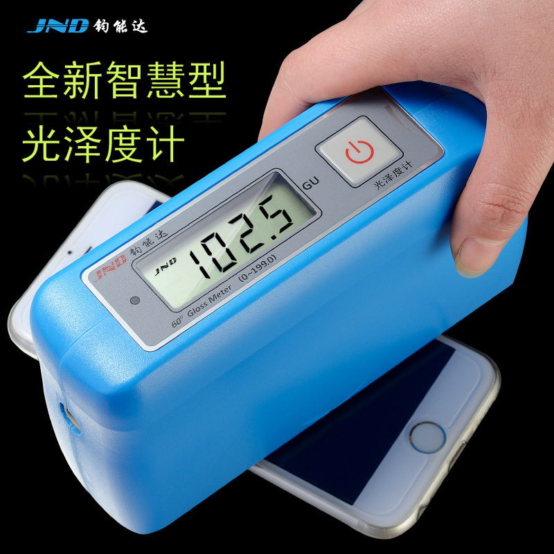 钧能达JND-A60光泽度仪大理石材汽车油漆面光泽度GU测量机光洁度