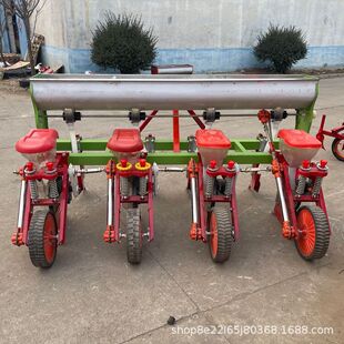 两行大豆玉米播种机 悬浮深施肥悬浮玉米播种机 大豆施肥精播机