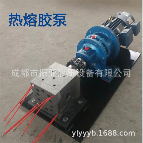 熔喷布计量泵 热熔胶齿轮泵 熔喷泵 20-100cc熔喷泵 耐温胶体泵
