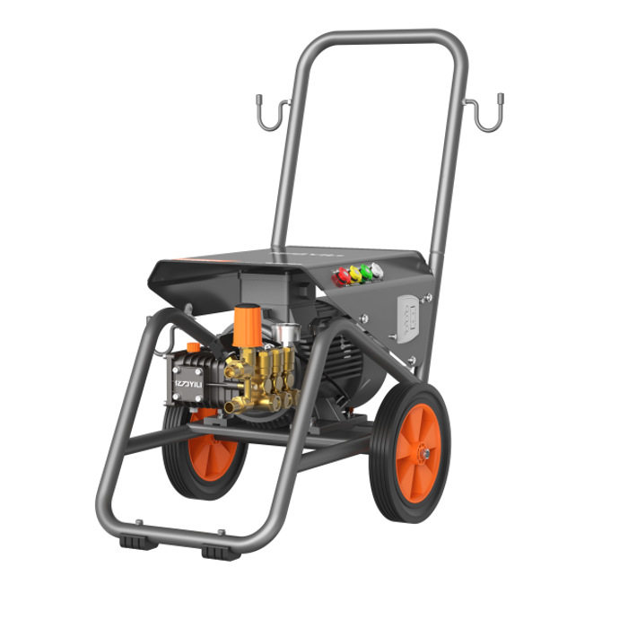 亿力洗车机Q9340S大流量25L/min商用型380V4kw高压清洗机