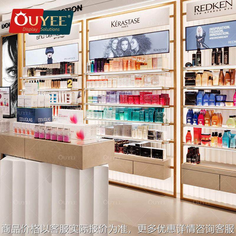 化妆品展示柜商场口红粉底彩妆陈列柜护肤品中岛柜台香水展示货架,商业/办公家具,展示柜/陈列柜/展示架/货柜,淘宝优惠券,粉丝福利购,淘宝优惠卷