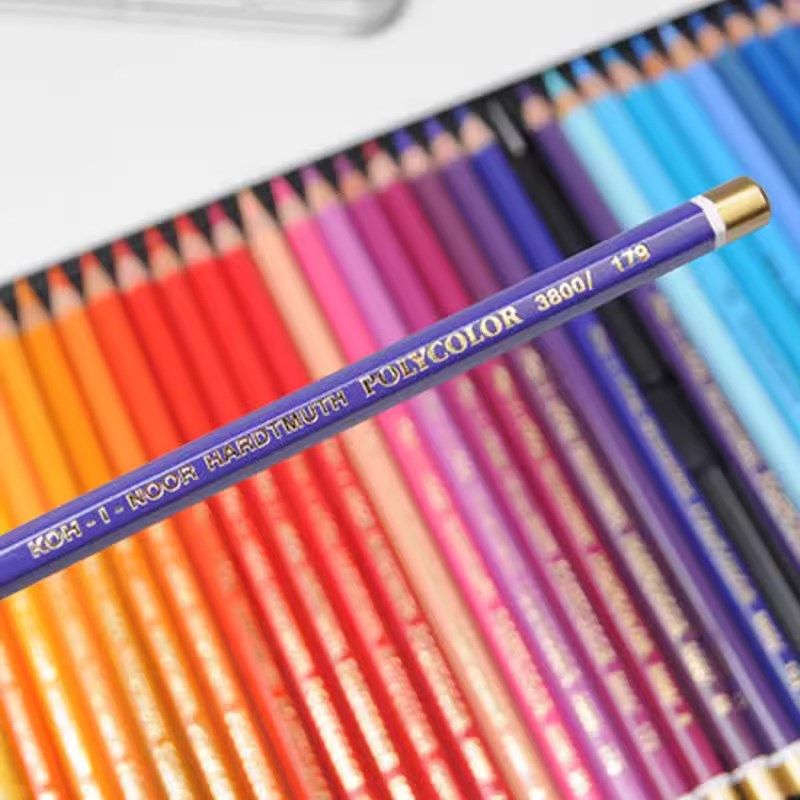 捷克酷喜乐油性72色水溶彩铅色色填色绘画油彩色铅笔手绘彩笔