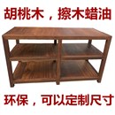 功放实木精二三四层机柜 设备器材机柜实木音响架 音响机架