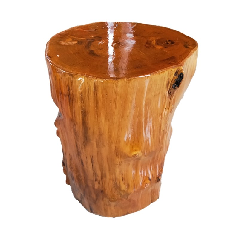 根雕实木墩子树桩木头底座茶几茶桌配凳大板支架圆木凳