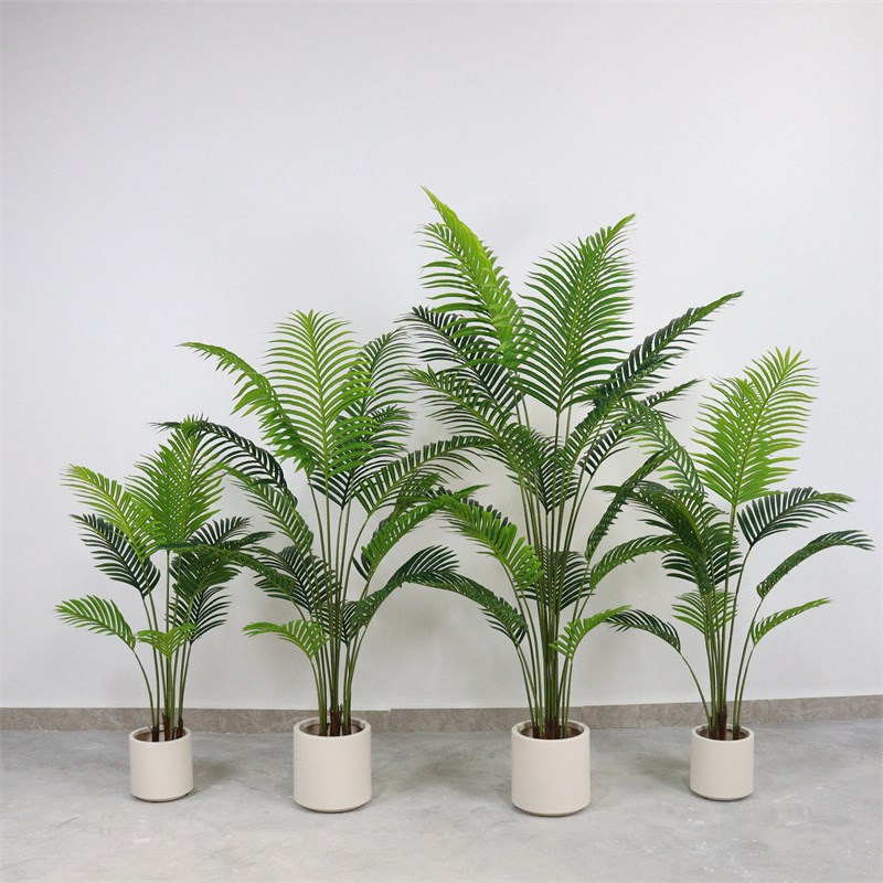 仿真绿植散尾葵凤尾葵凤尾竹假树盆栽植物仿真树盆栽客厅造景摆件