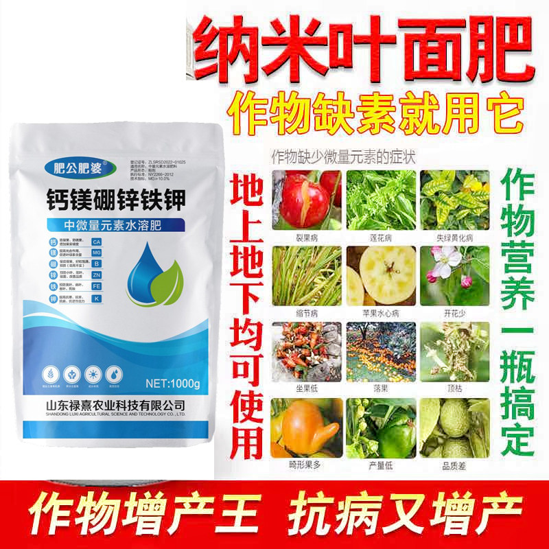 肥公肥婆钙镁硼锌铁钾膨促果增产增收果蔬作物通用型,农用物资,新型肥料,淘宝优惠券,粉丝福利购,淘宝优惠卷