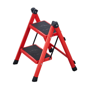 福临喜家用小梯凳二步梯IZI加厚铁钢管踏板凳人字梯子