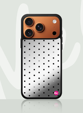 CASE【波点镜面】iPhone17系列磁吸手机壳 适用于17/17Air/17Pro/17ProMax 少女ins风高颜值新款