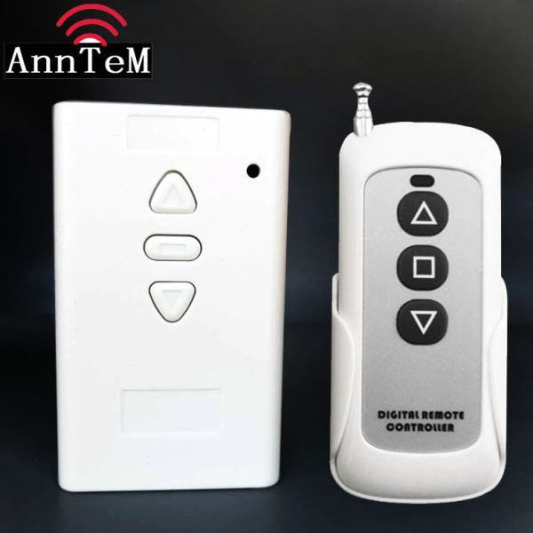 12V-24V-36V-45V直流电机两路正反转无线卷帘电动门遥控控制开关