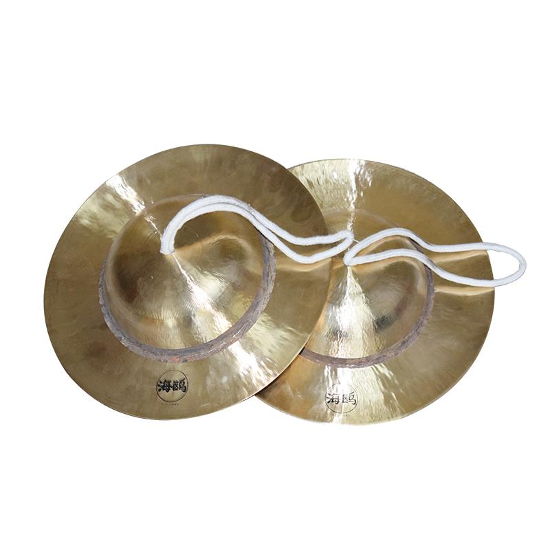 海鸥响铜28公分大帽镲30厘米川钹川盔大头鑔大顶钹乐队大铜盘鼓钗