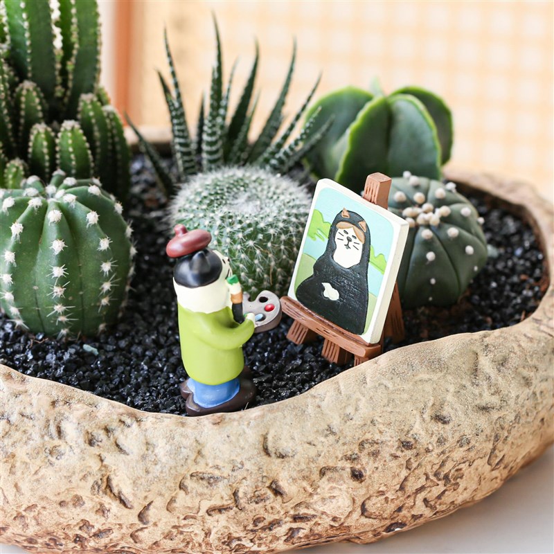 仙人掌盆栽多肉植物创意礼品办公室桌面绿植星兜鸾凤玉万重山