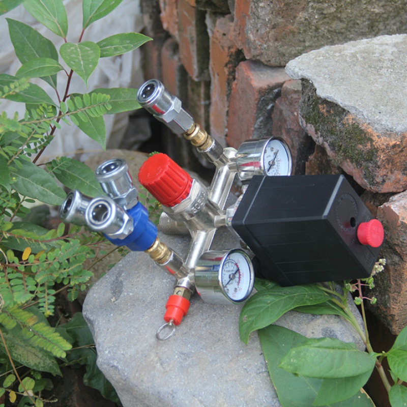 空压机配件空气压缩机压力开关控制器巴马总成气泵压力总成