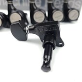 韩产 电吉他民谣木吉他锁弦琴钮弦钮琴弦钮琴头钮卷弦器弦准 黑色