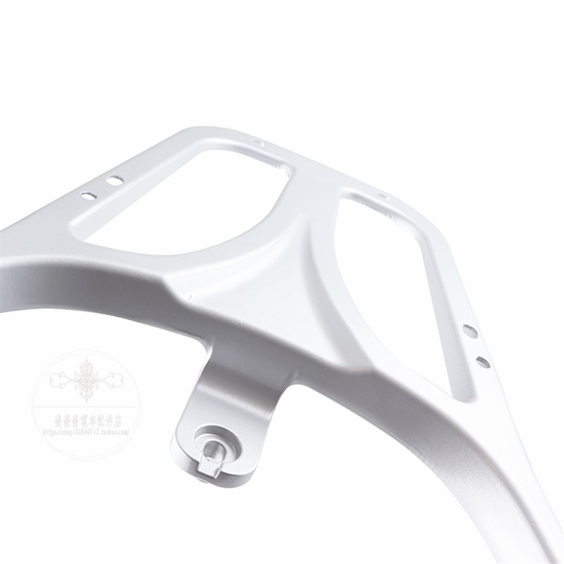 适用哈啰B33D新日丽锐DQ5星动电动车改装长铝合金衣架后尾箱货架