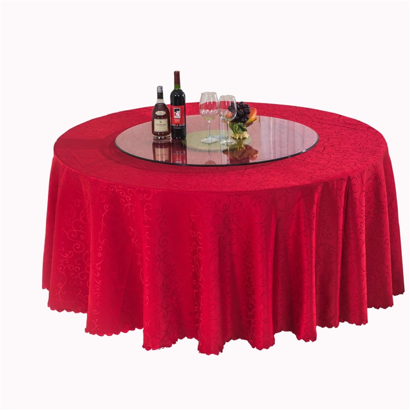 长方形圆形餐桌布酒店饭店大圆桌布方桌布宴会婚庆餐厅茶几台布