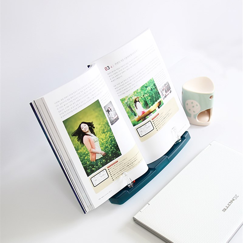 安尚阅读架书立架夹书器伸缩创意看书放书架子折叠学生用