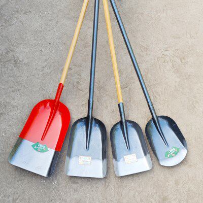 煤锹农用大铁锹大斗铲子特大号煤铲煤铲平头铁掀方掀平锹圆头钢锹